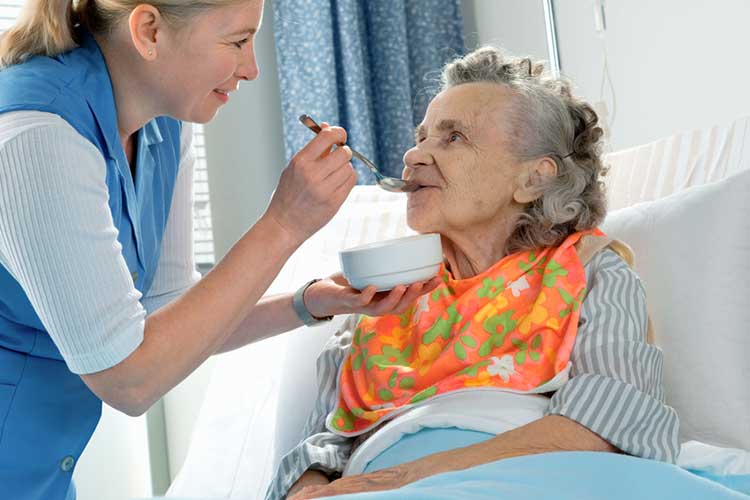 meal assistance aged care feeding