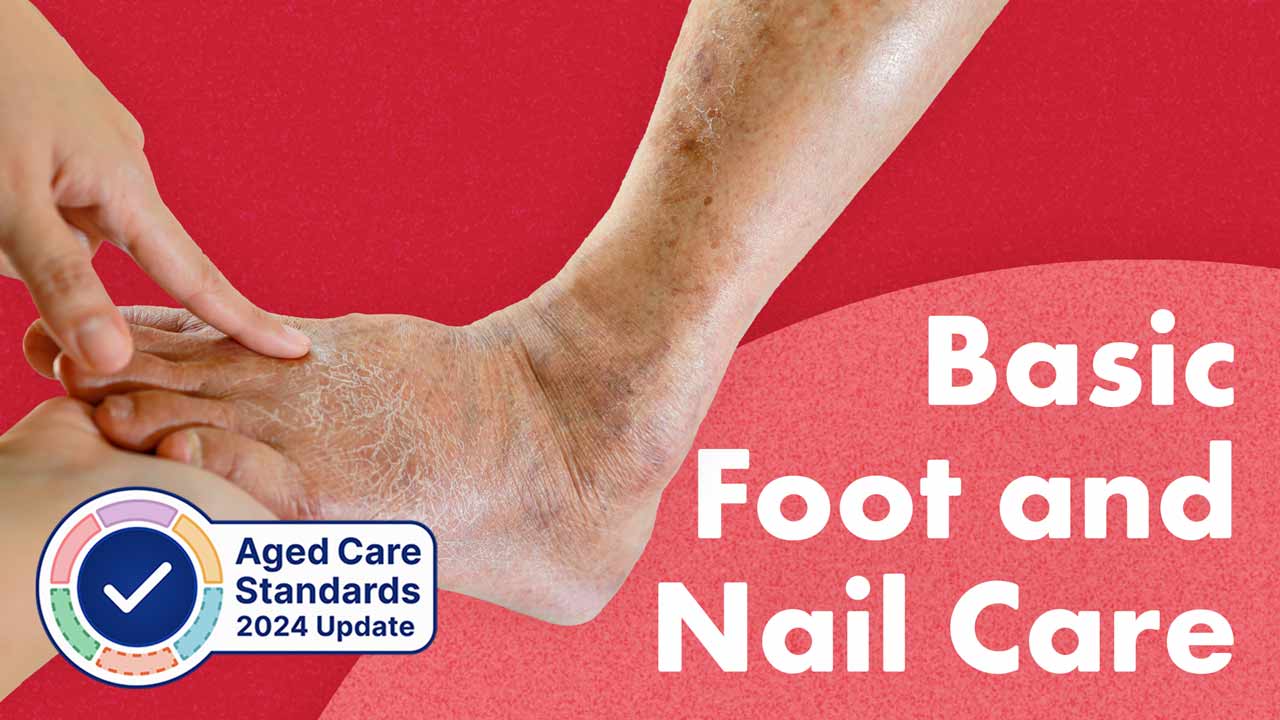 Image for Basic Foot and Nail Care in Aged Care