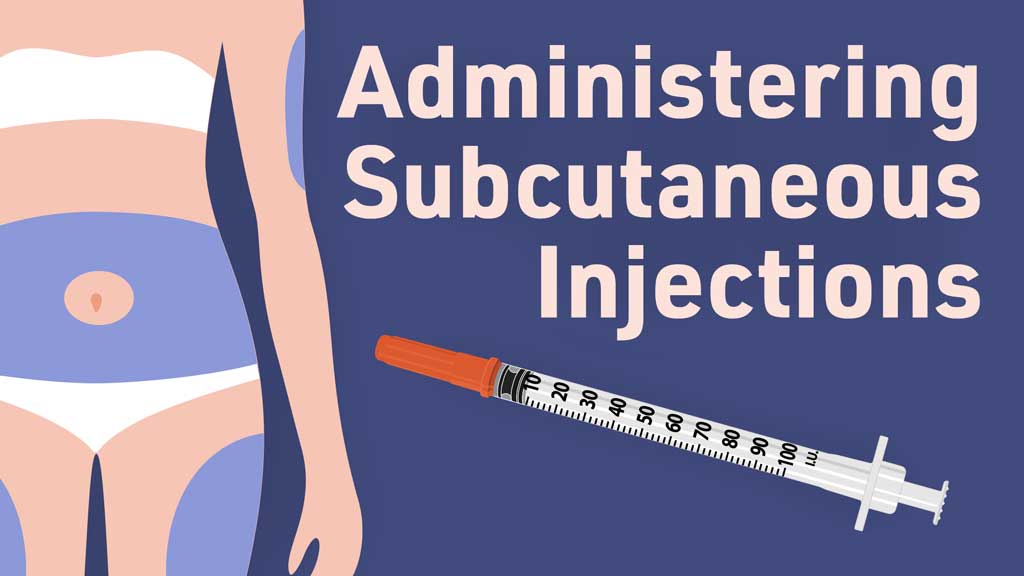 Image for Subcutaneous Injections: NDIS High Intensity Daily Personal Activities and Support Skills Descriptors