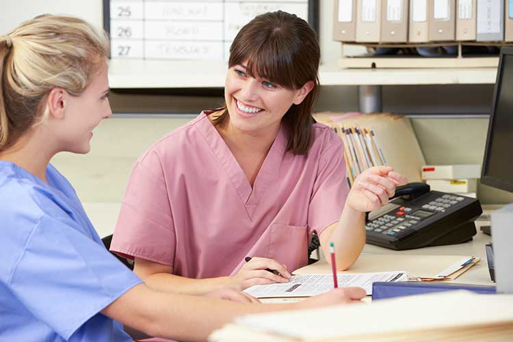 Effectively Communicating Residents’ Care Needs staff team meeting