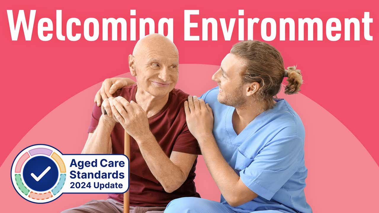 Image for Providing a Welcoming Service Environment in Aged Care