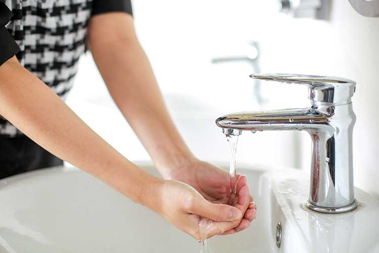 post-organ transplant care infectio prevention handwashing