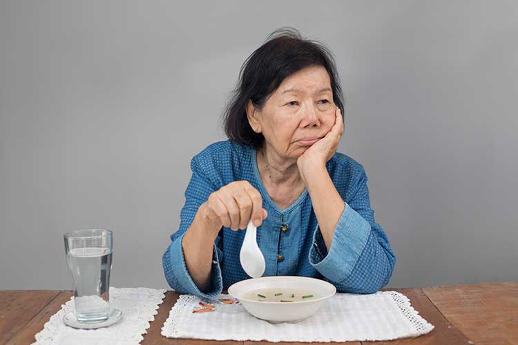 depression in dementia physical signs older adult with poor appetite