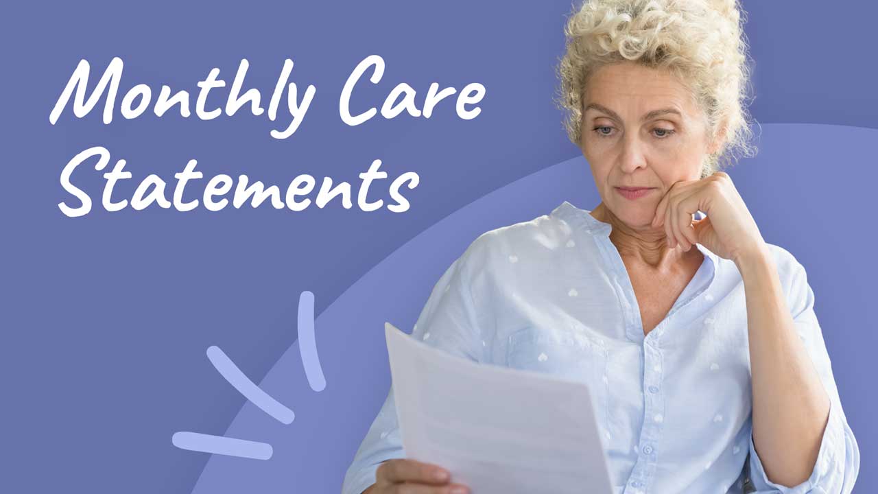 Image for Monthly Care Statements for Residential Aged Care