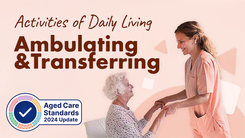 Cover image for: Supporting Activities of Daily Living: Ambulating and Transferring