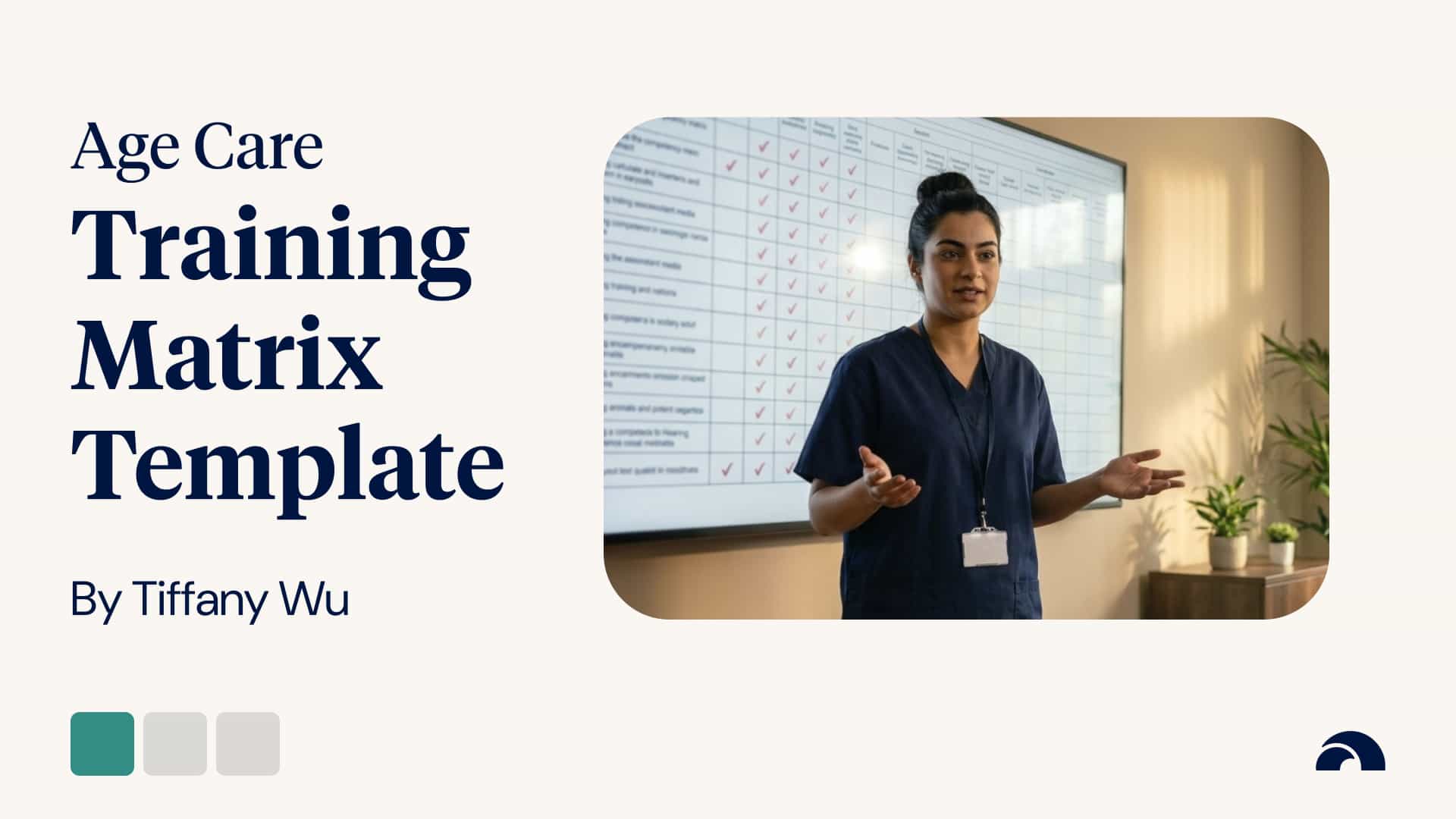 Aged Care Training Matrix Template
