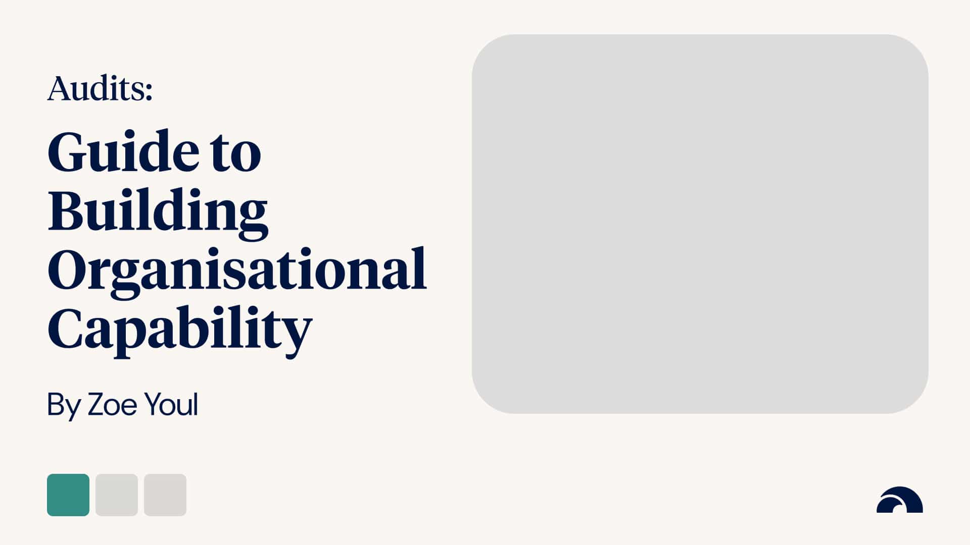 Audits: Guide to Building Organisational Capability