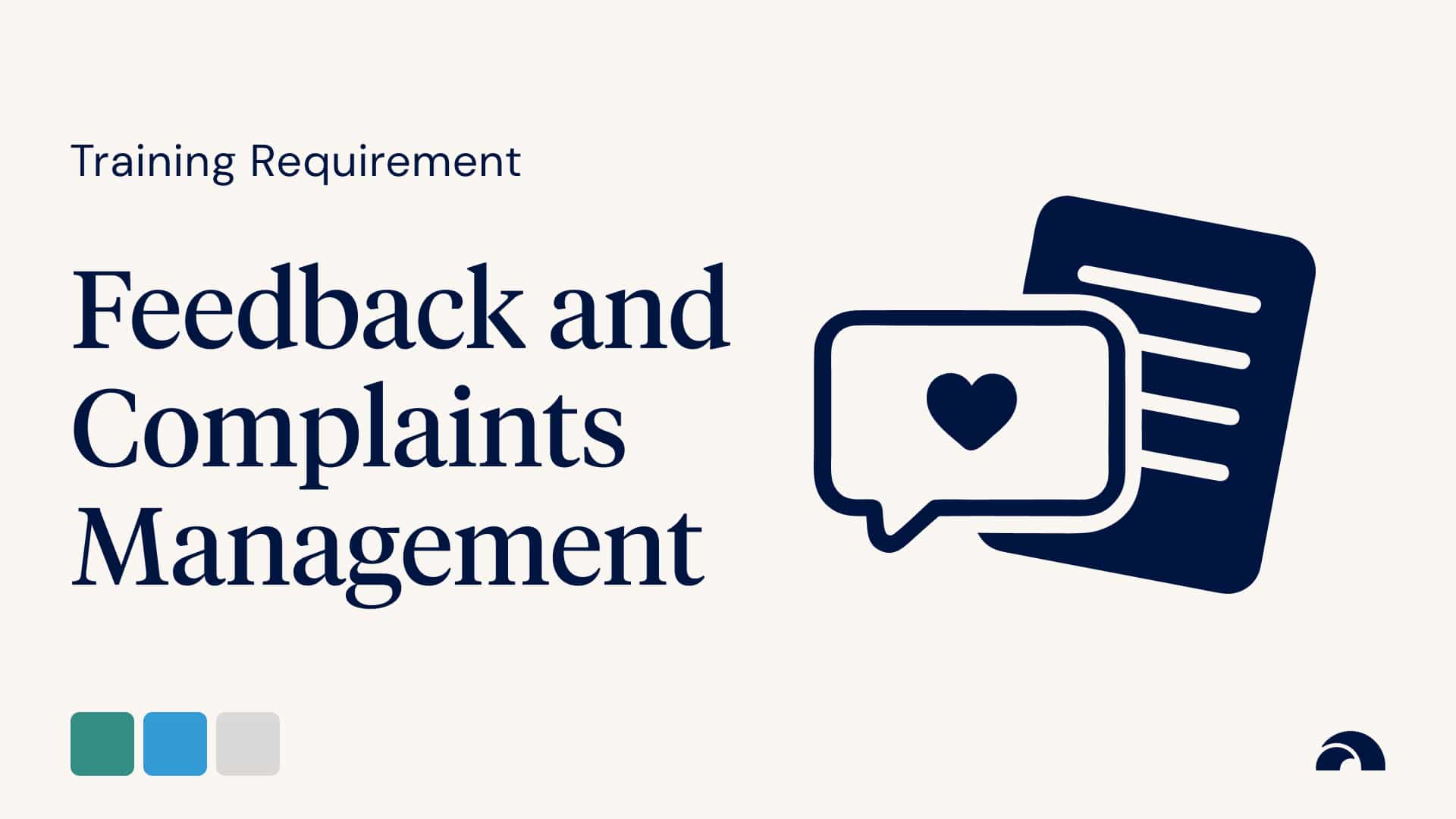 Feedback and Complaints Management