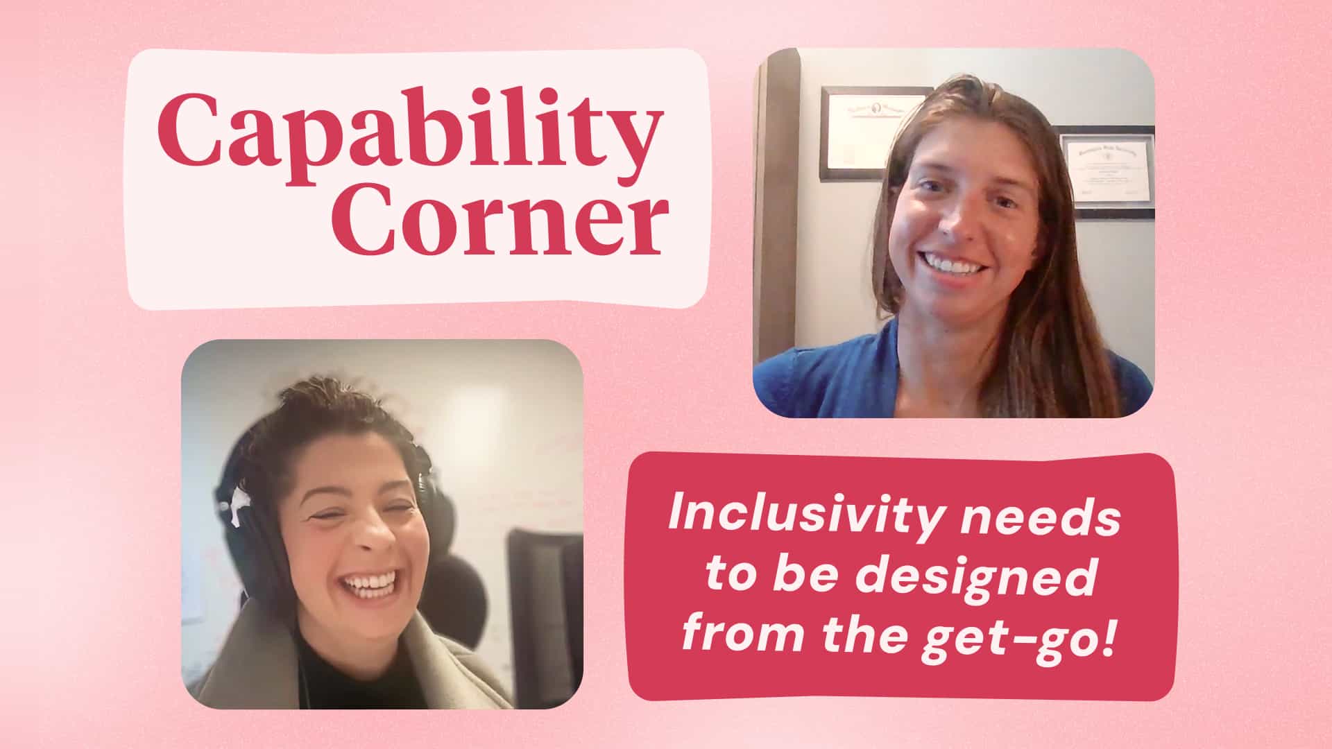 BONUS - Inclusive Learning with Vanessa Cameron | Capability Corner
