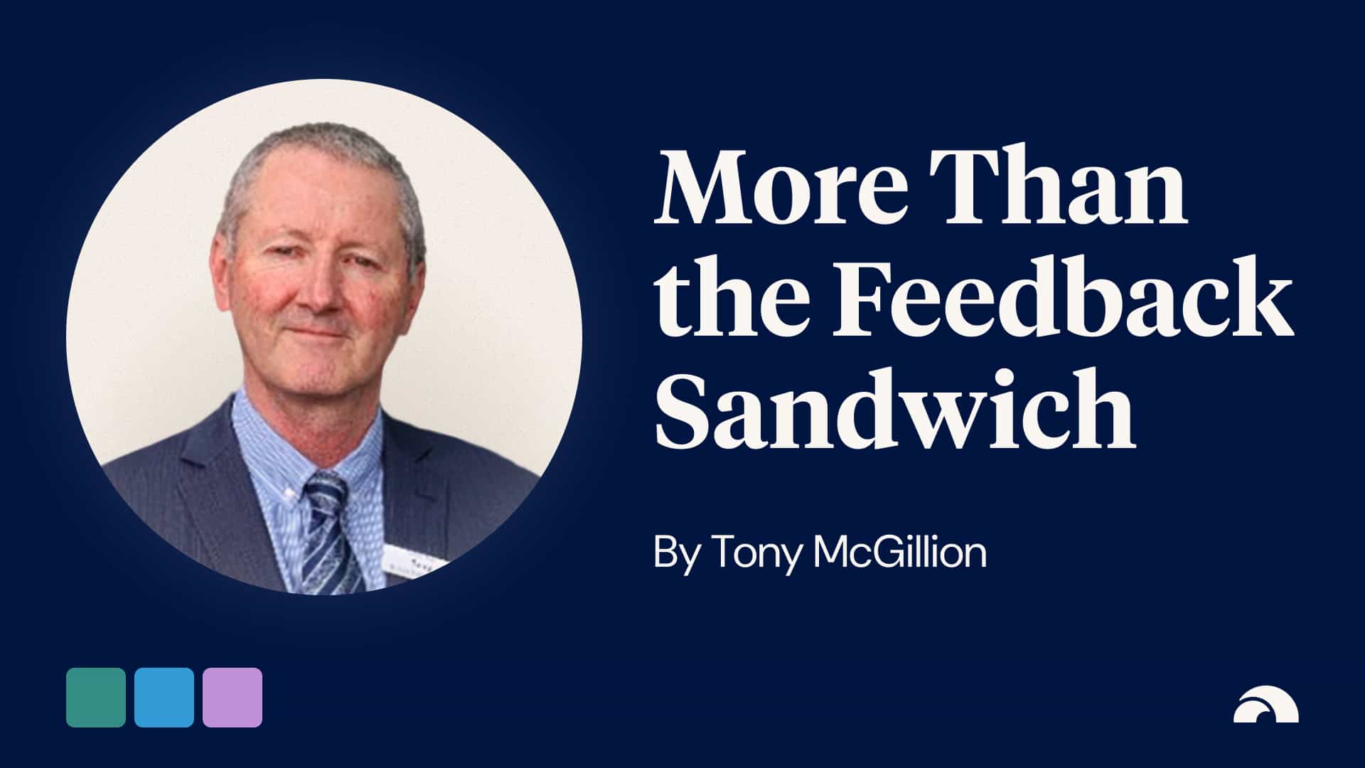 Learning Conversations - So Much More than the Feedback Sandwich!