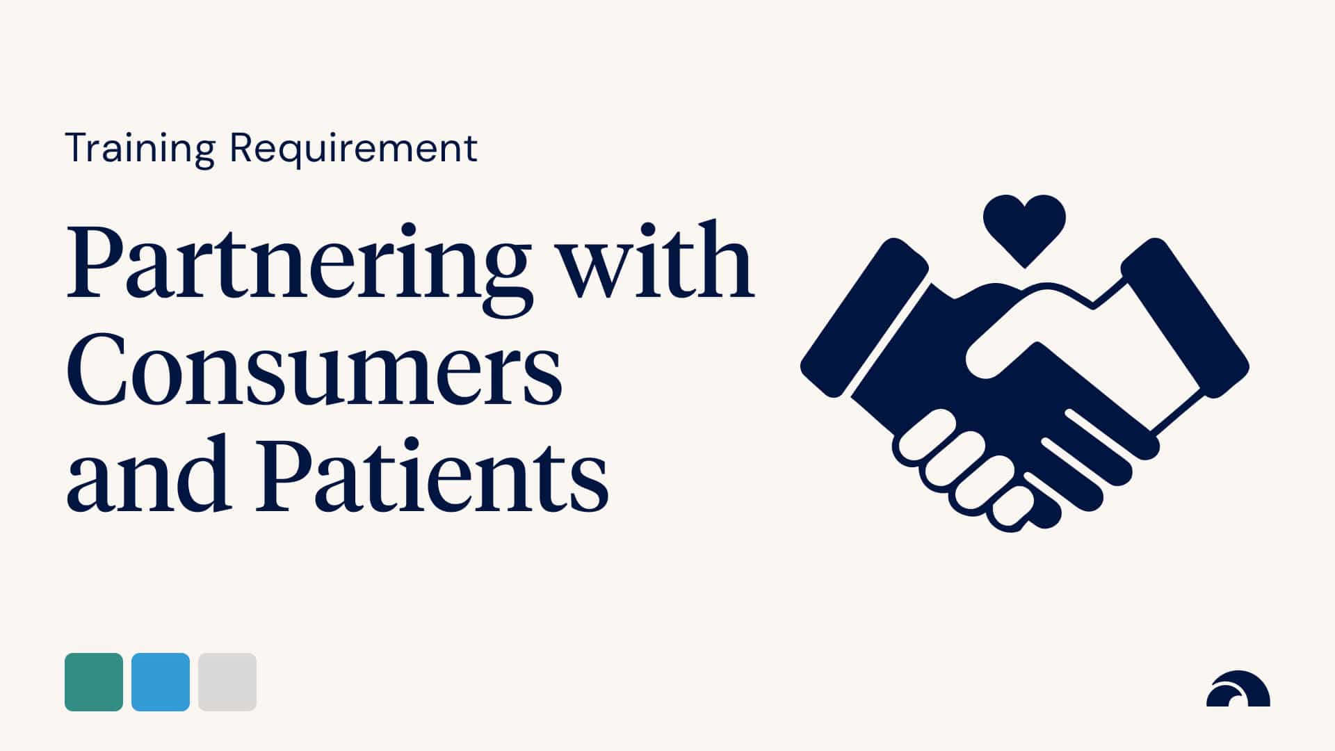 Partnering with Consumers and Patients
