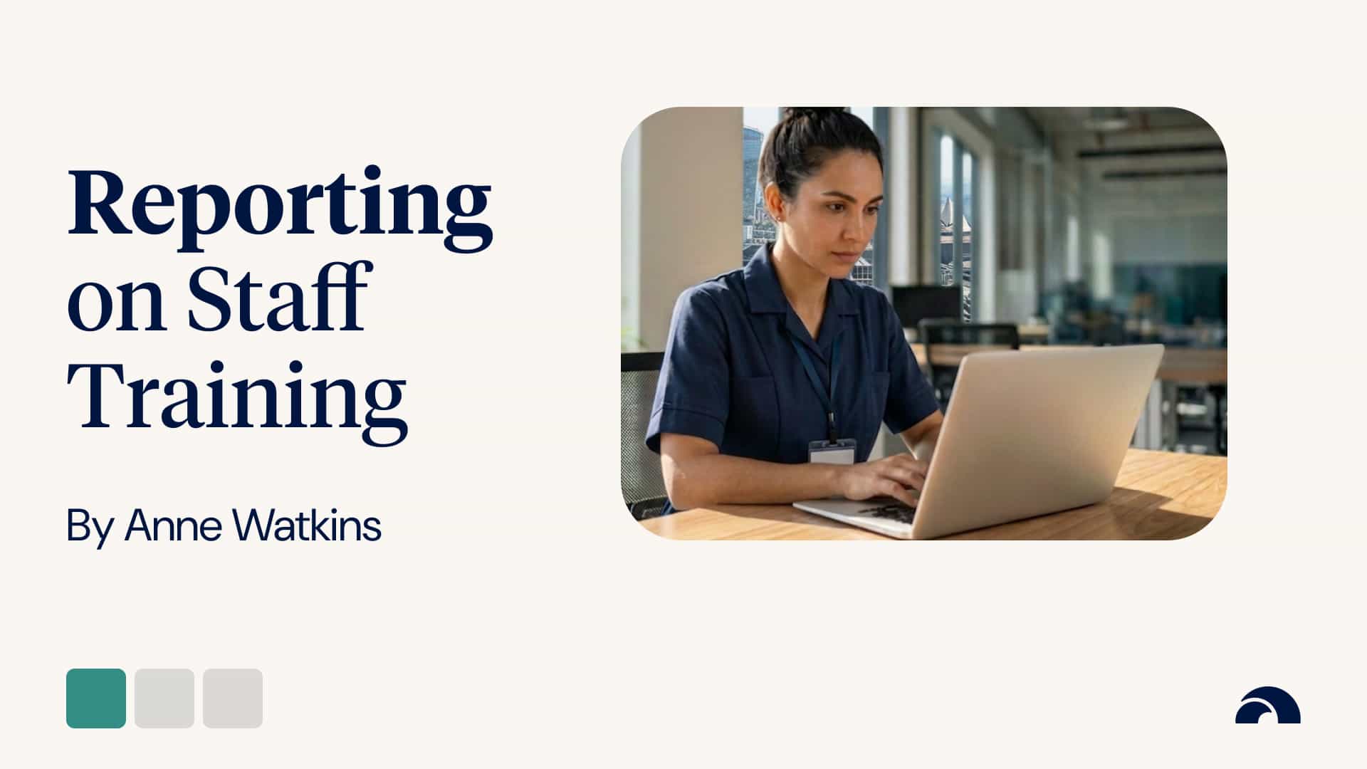 Reporting on Staff Training in Aged Care
