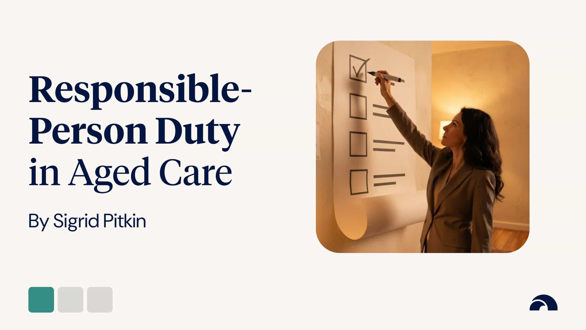 Responsible Person Duty in Aged Care Governance