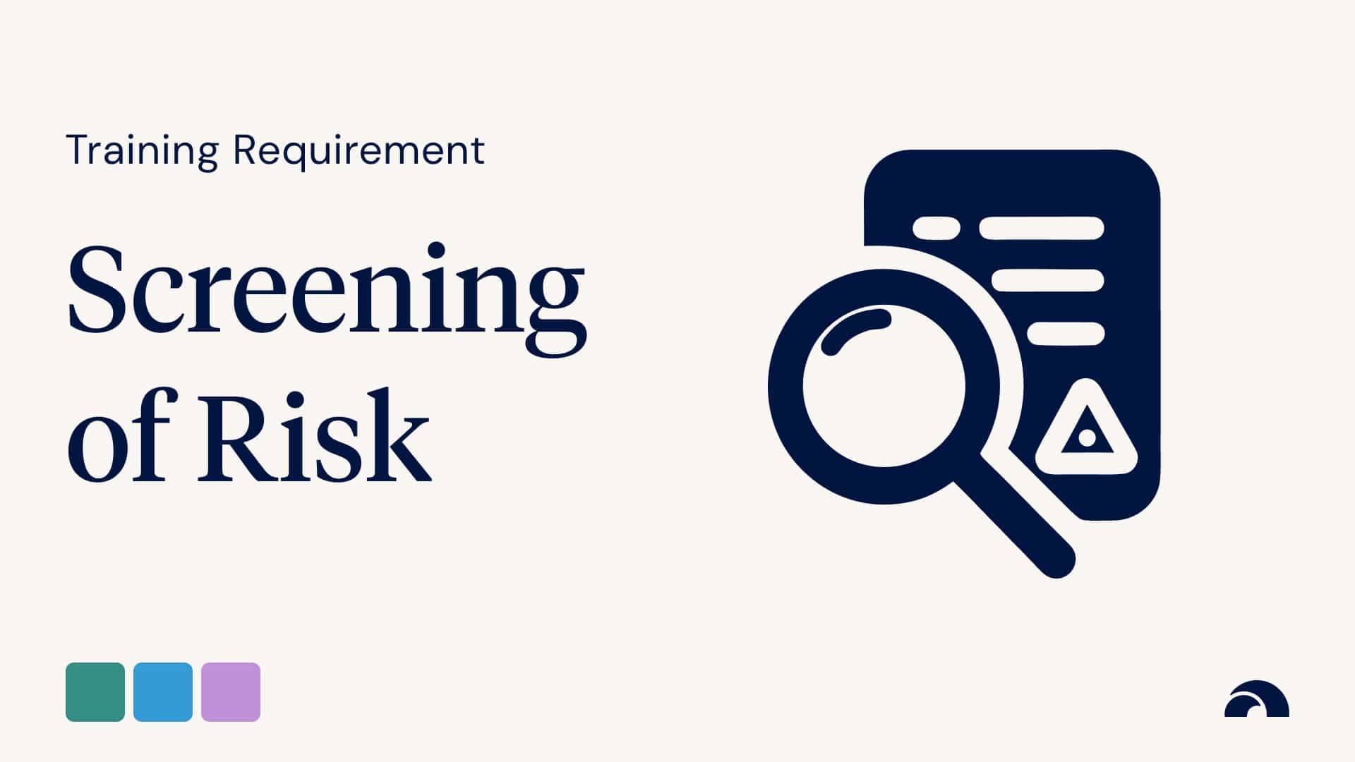 Screening of Risk