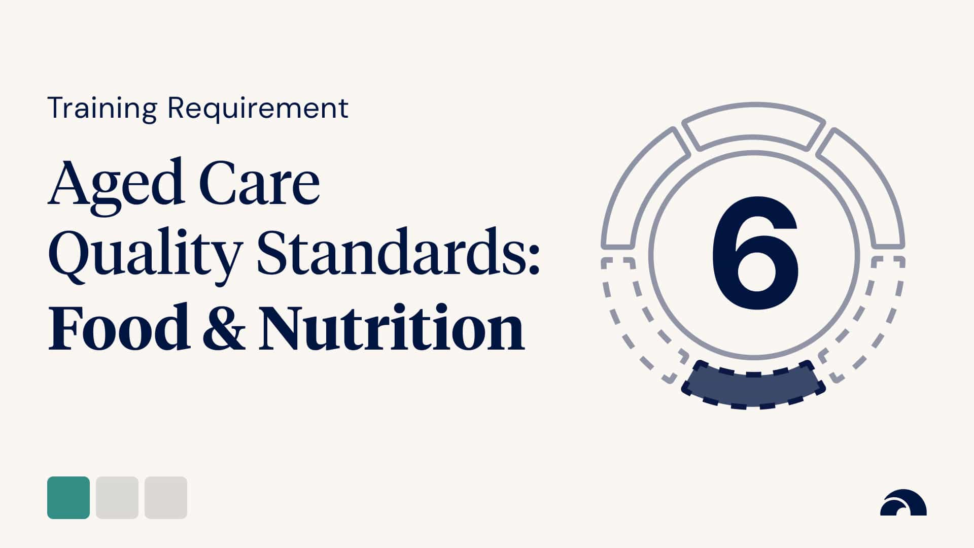 Training Requirement: Standard 6, Food and Nutrition