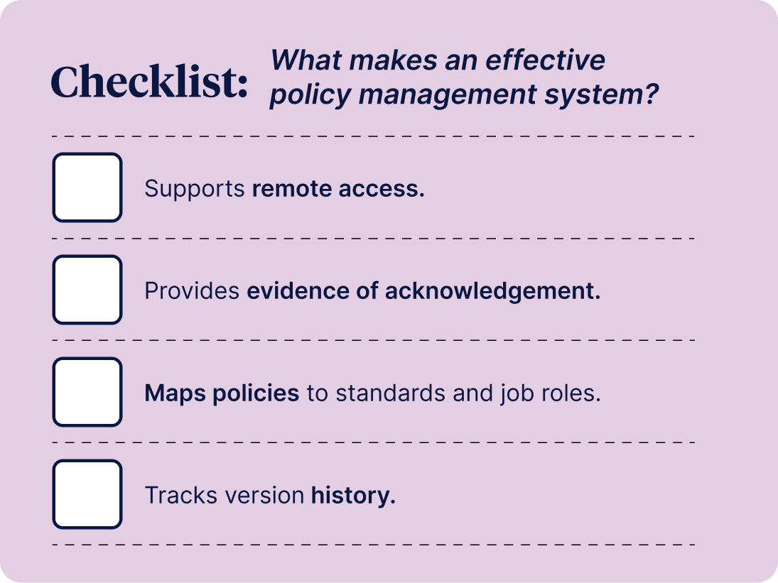 What is An Effective Policy Management System?