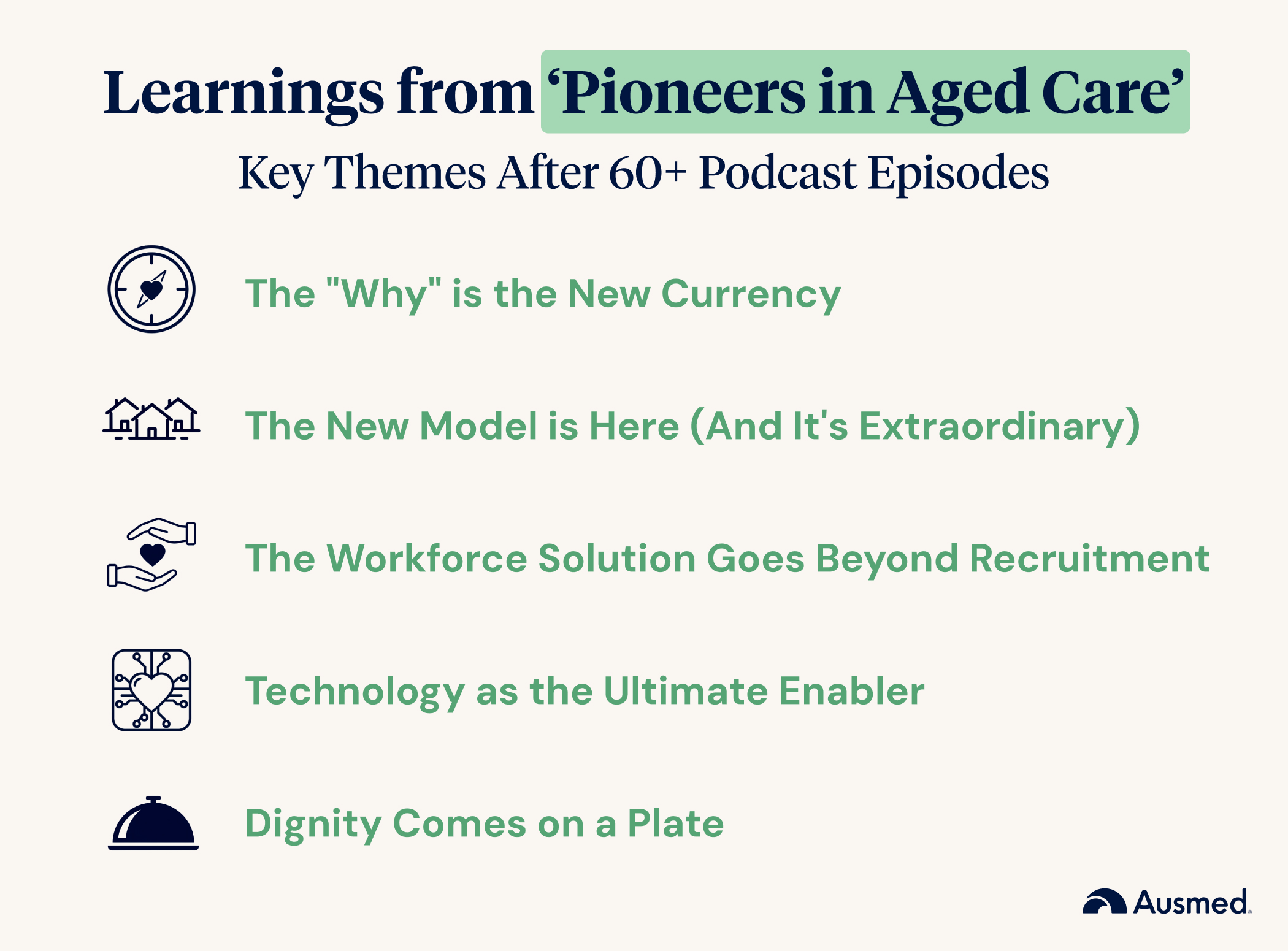 5 key themes from 60+ episodes